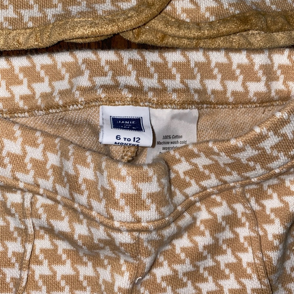 Janie and Jack marching sweater and pant set